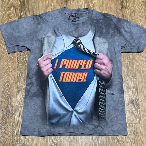 The Mountain Other - The Mountain Superhero Shirt Size Small
